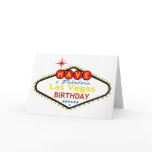 Have A Fabulous Las Vegas Birthday Card
