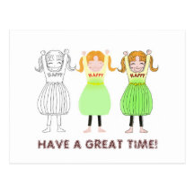 HAVE A GREAT TIME! POST CARDS