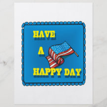 Have A Happy Day Flyer Design
