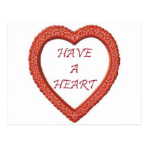 Have a Heart Postcards
