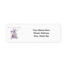 Have a Hoppy Easter Custom Return Address Labels