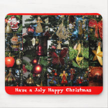 Have a Joly Happy Christmas mousepad
