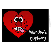 Have a Juicy Raspberry for Valentine's Cards