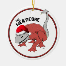 Have a Meaty Christmas Christmas Ornaments