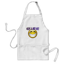 HAVE A NICE DAY APRONS