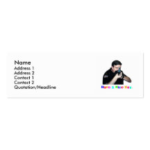 Have A Nice Day Profile Card Business Card Template