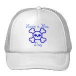 Have a Nice Day Skull & Crossbones Baseball Hat