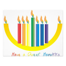 Have a Queer Chanukah Custom Announcements