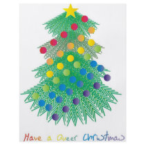Have a Queer Christmas Flyer Design