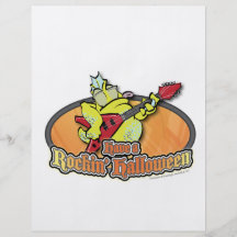 Have a Rockin' Halloween Custom Flyer