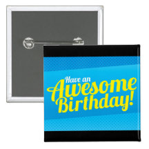 Have an Awesome Birthday! card Pin
