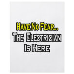 Have No Fear, The Electrician Is Here flyers