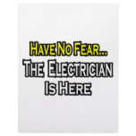 Have No Fear, The Electrician Is Here letterhead