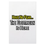 Have No Fear, The Electrician Is Here stationery
