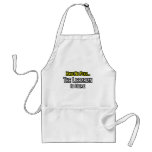 Have No Fear, The Librarian Is Here aprons