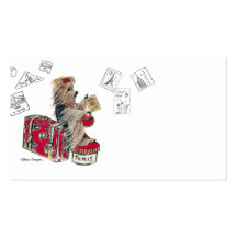 Have suitcase-will travel Yorkshire Travel Business Cards