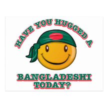 Have you hugged a Bangladeshi today? Post Card