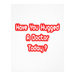 Have You Hugged A Doctor Today? Customized Letterhead