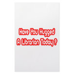 Have You Hugged A Librarian Today? Customized Stationery