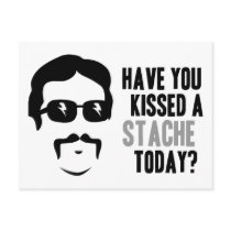 Have You Kissed a Stache Today