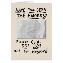 Have You Seen The FNORDS? Note Card