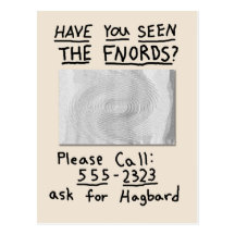Have You Seen the FNORDS? Postcard