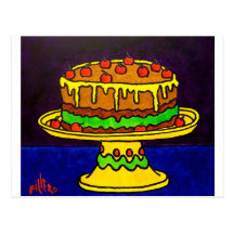 Have Your Cake by Piliero Post Card