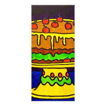 Have Your Cake by Piliero Rack Card Template