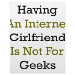 Having An Internet Girlfriend Is Not For Geeks letterhead