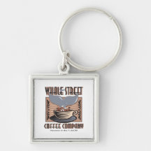 Hawaï Whale Street Coffee Company Porte-clés