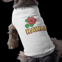 Hawaii Dog T Shirt pet clothing