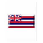 Hawaii Flag Gem Postcards