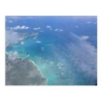 Hawaii from the sky 2 postcards