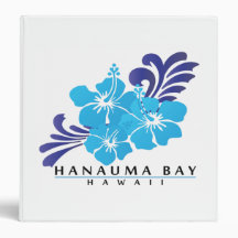 Hawaii Hibiscus Flower Note Binder