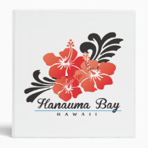 Hawaii Hibiscus Flower Note Binder
