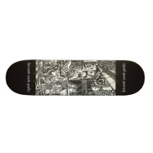 Hawaii Inked Deck Skateboard