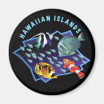 Hawaii Is. Reefers Fridge Magnets