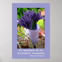 Hawaii Lavender Flowers Print