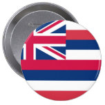 Hawaii State Flag Pinback Button