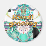 Hawaii State Geocaching Supplies Magnet Geoswag