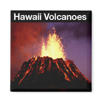 Hawaii Volcanoes National Park Refrigerator Magnet