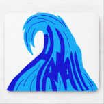 Hawaii wave mouse pad