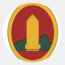 Hawaiian Coastal Artillery Brigade Sticker