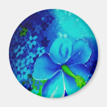Hawaiian Design Magnet