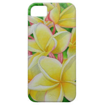 Hawaiian Frangipani iPhone 5 Cover