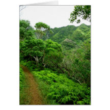 Hawaiian Hiking Trail Cards