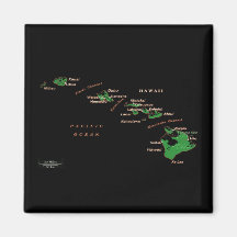 Hawaiian Islands Magnet