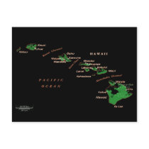 Hawaiian Islands Postcard