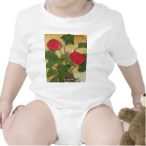 Hawaiian Lava Plant (Anthurium) Romper
