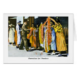 Hawaiian Lei Dealers Greeting Cards